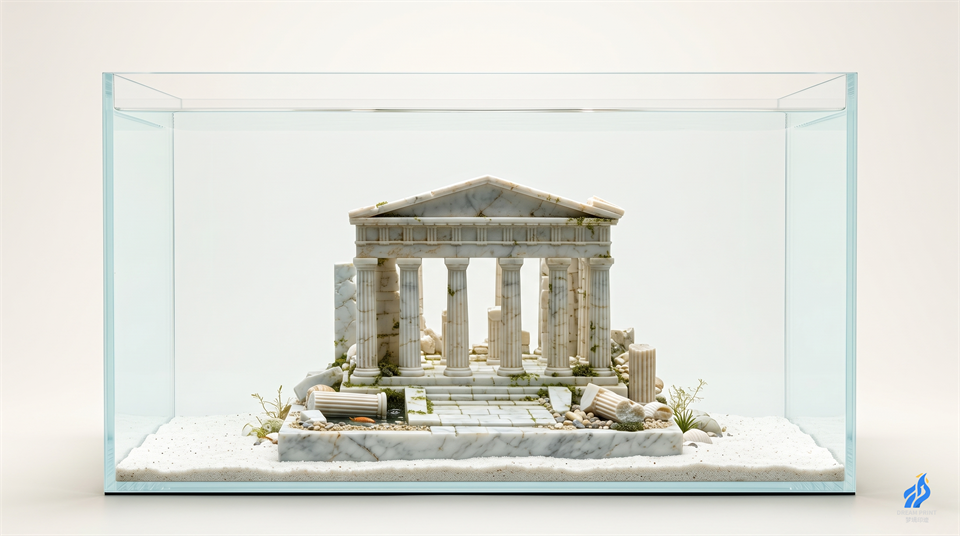 3D printed Lost Civilization Monolith standing stone pillars